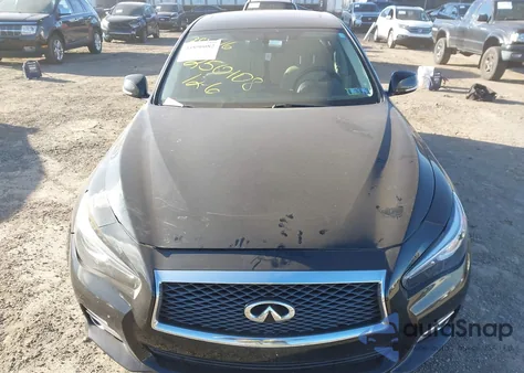 2016 Infiniti Q50 2.0T Premium из США, поврежденный, VIN JN1CV7AR4GM250108